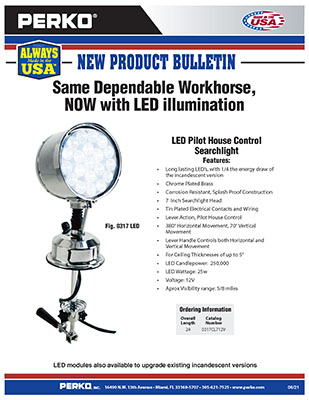 Figure No. 0317 LED Searchlight Flyer